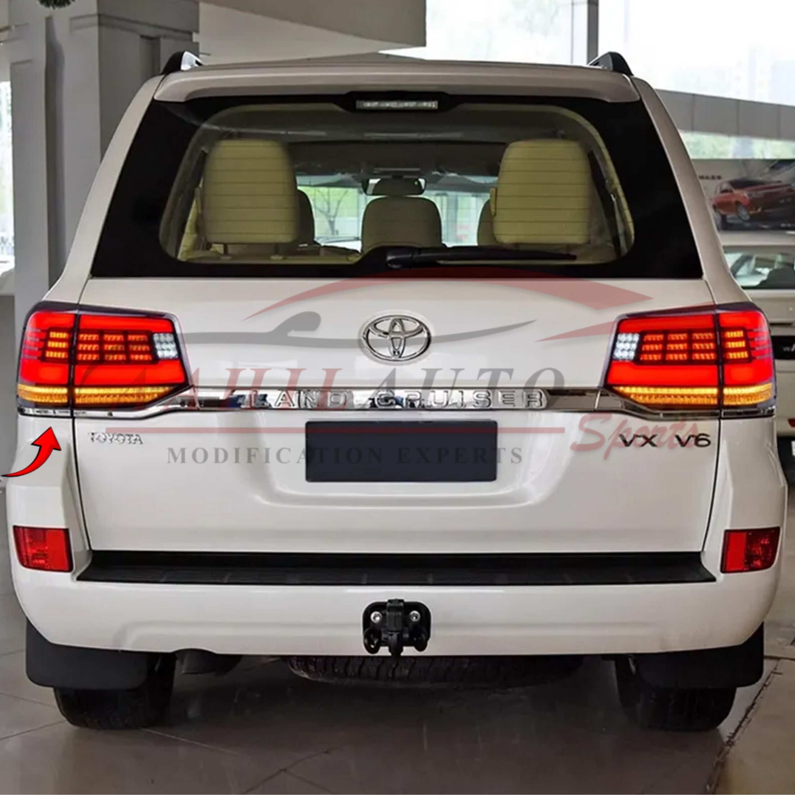 Toyota Land Cruiser FJ200 Tail Lights Tail Lamps FJ300 Style 2008-2015 - Image 3