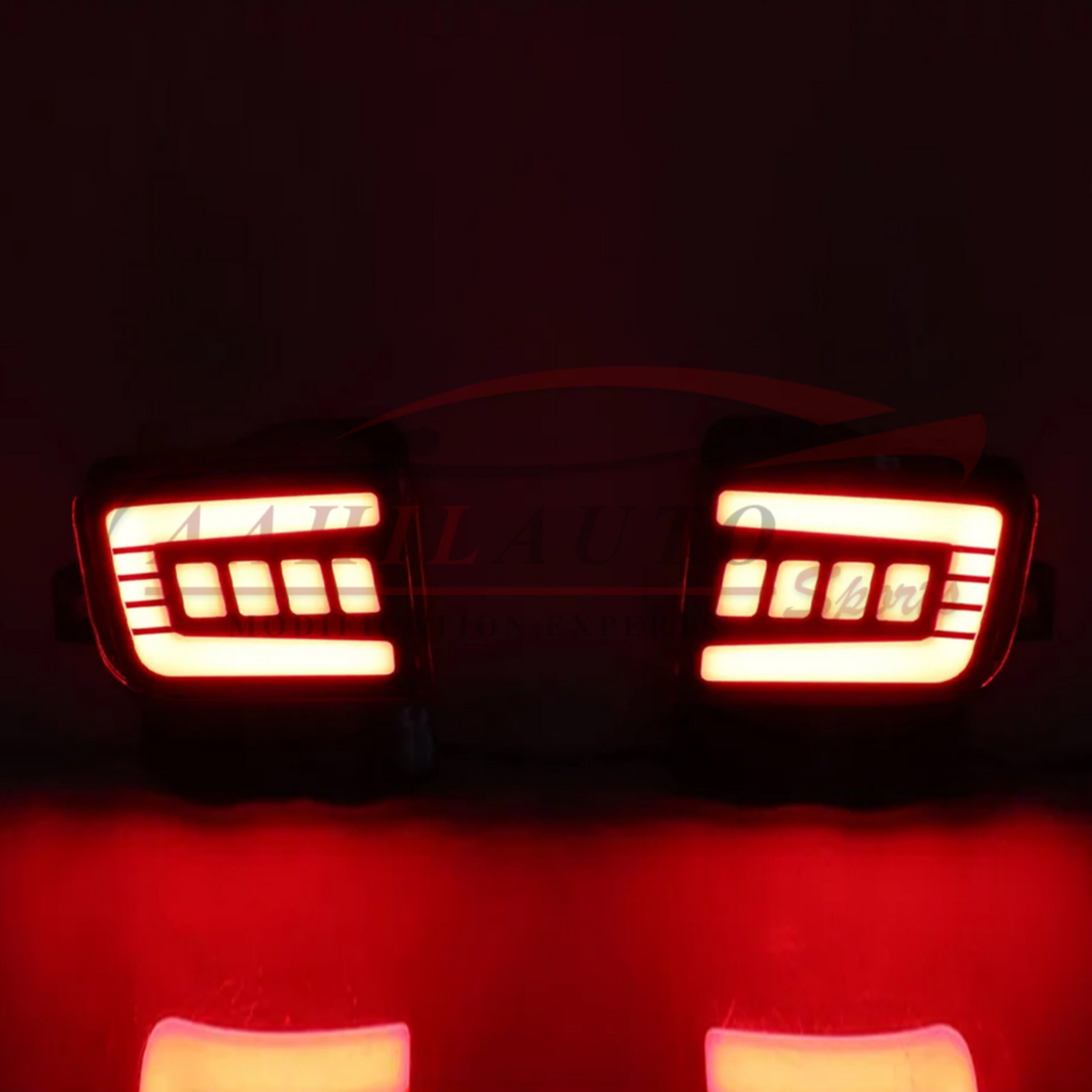 Toyota Land Cruiser FJ300 Rear Bumper Reflector 2016-2021 - Image 5