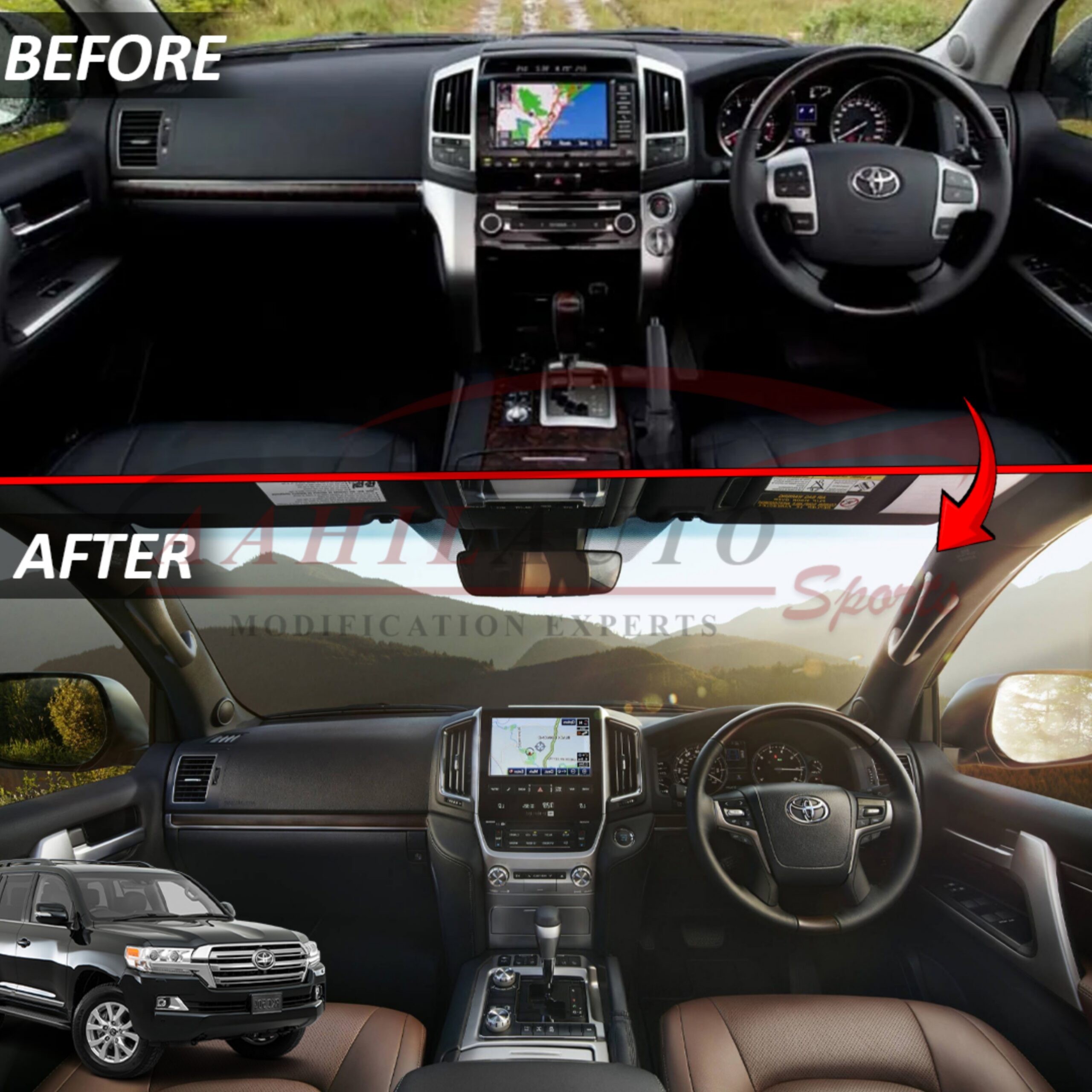 Toyota Land Cruiser FJ200 Upgrade Kit 2008-2020 - Image 3