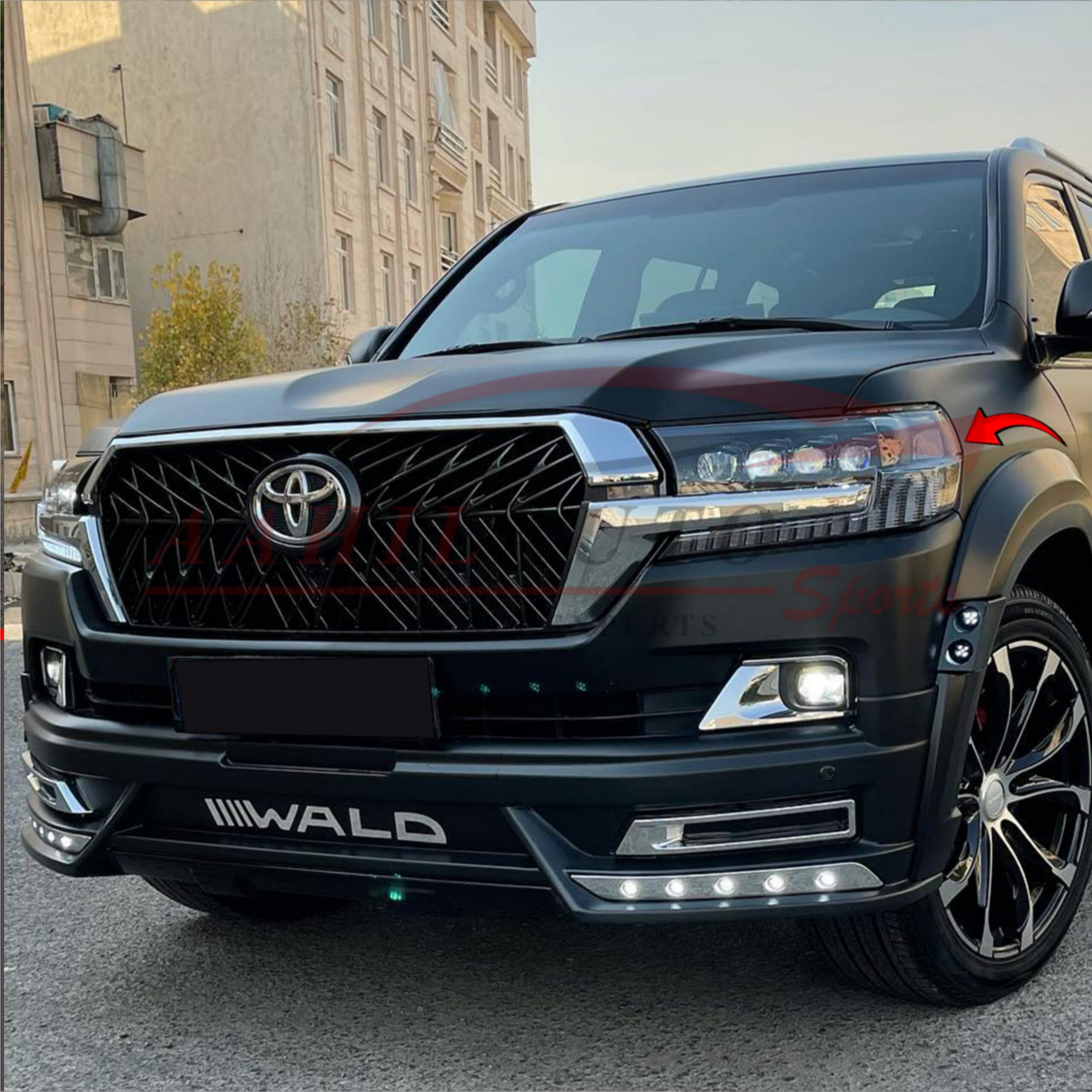 Toyota Land Cruiser FJ200 Bugatti Headlamps Headlights 2016-2020 - Image 5