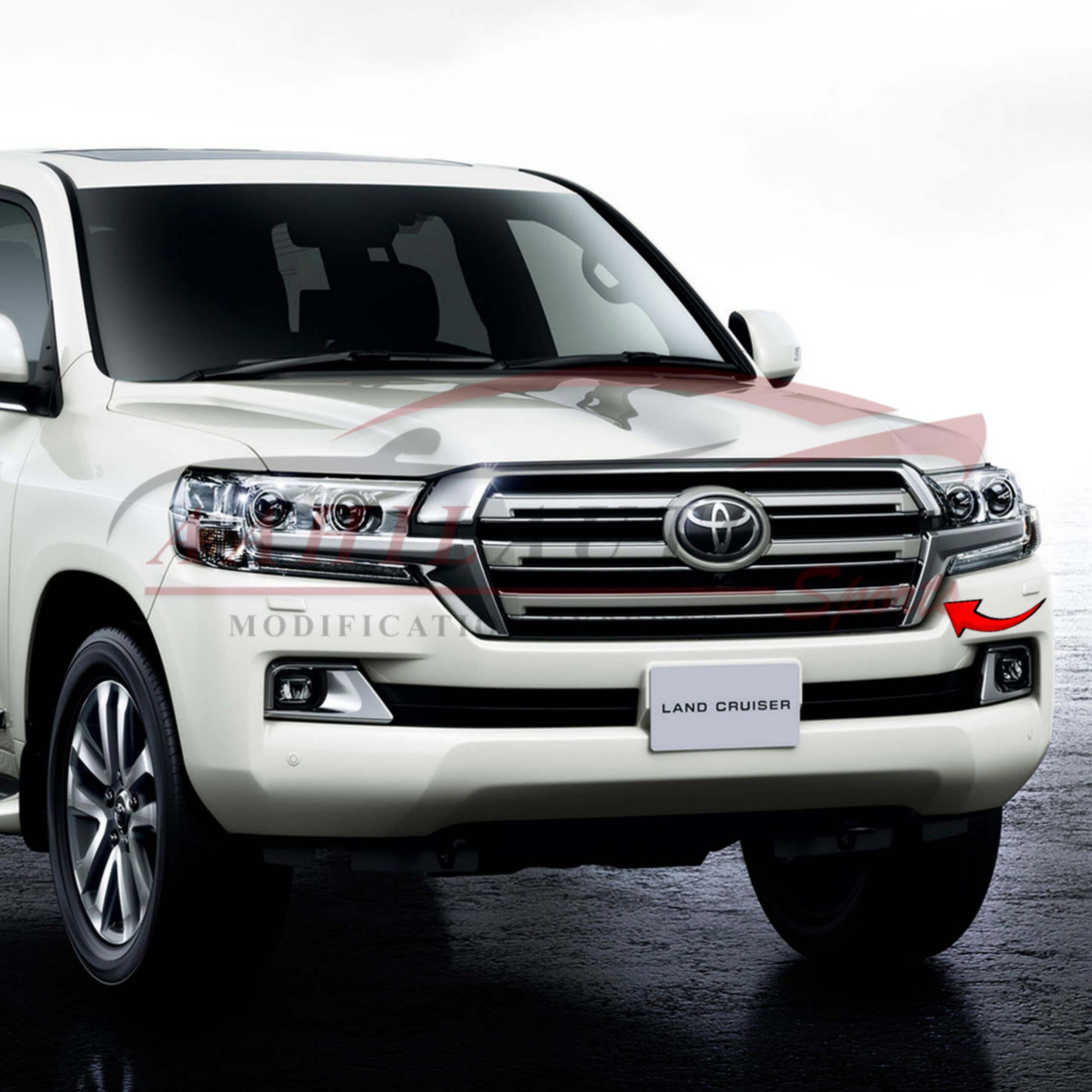 Toyota Land Cruiser FJ300 Front Grill Oem Model 2015-2022 - Image 3