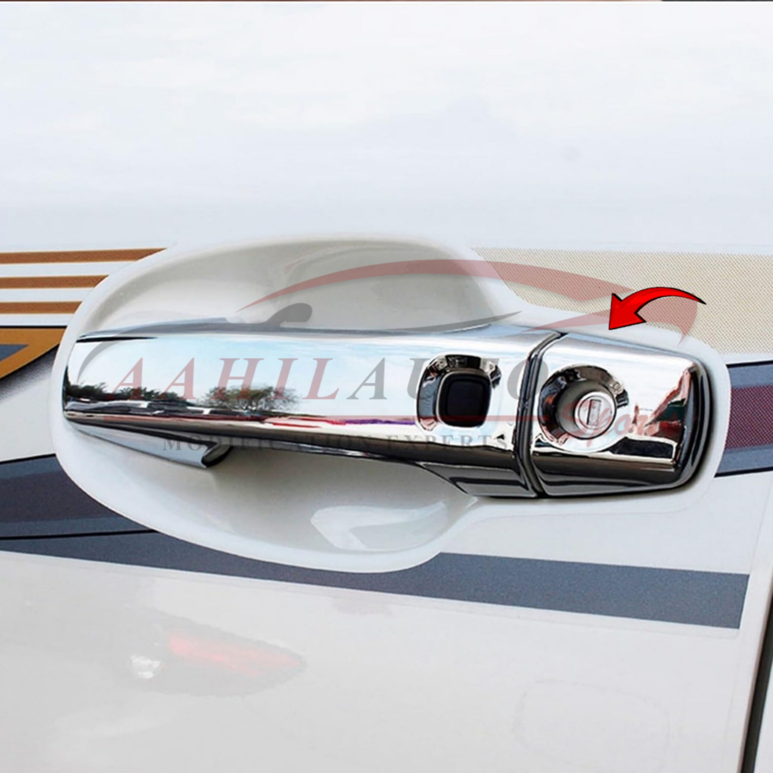 Toyota Land Cruiser FJ300 Prado FJ150 Door Handle Covers - Image 3