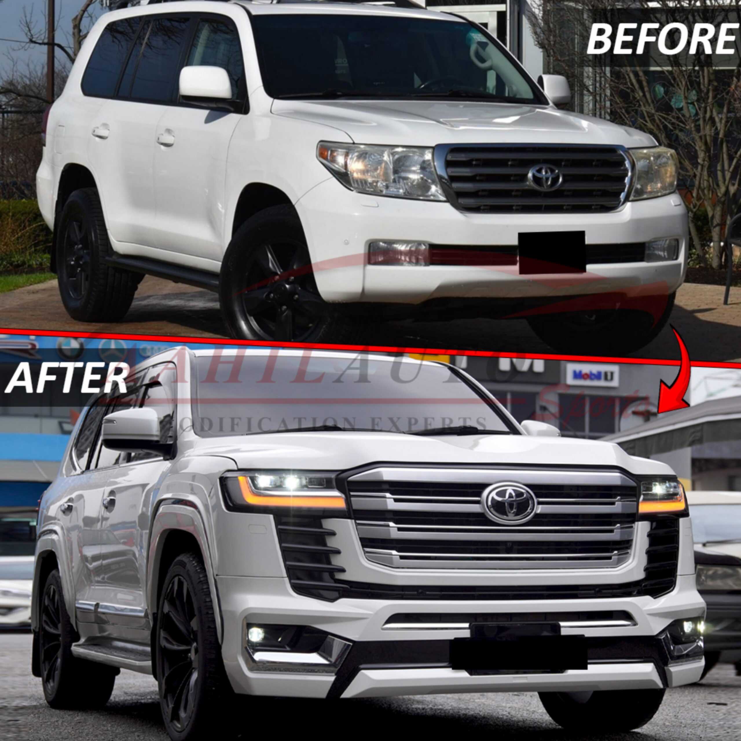 Toyota Land Cruiser FJ-200 2008-2020 Conversion into LC-300 2021-2024 - Image 3