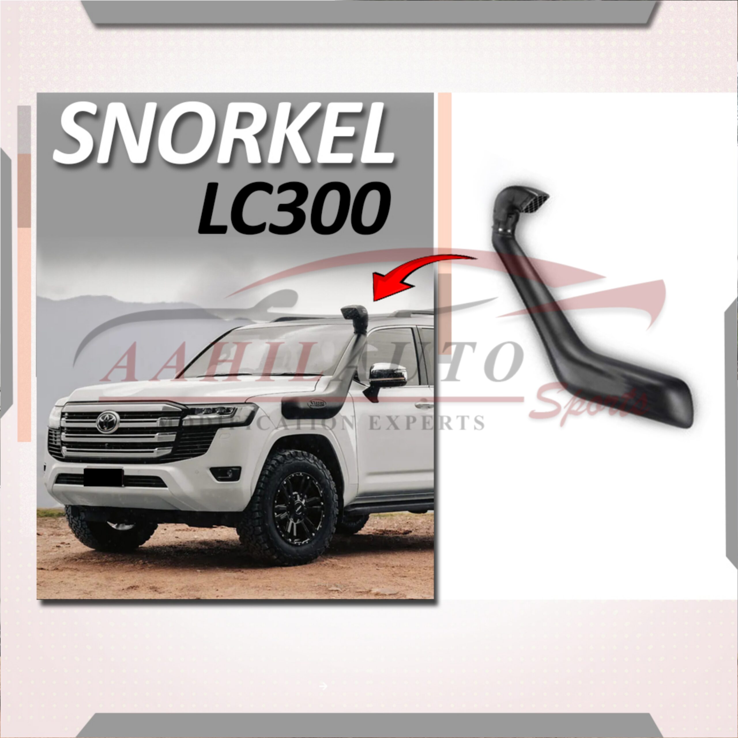 Toyota Land Cruiser LC300 Snorkel 2022-2025 - Image 2