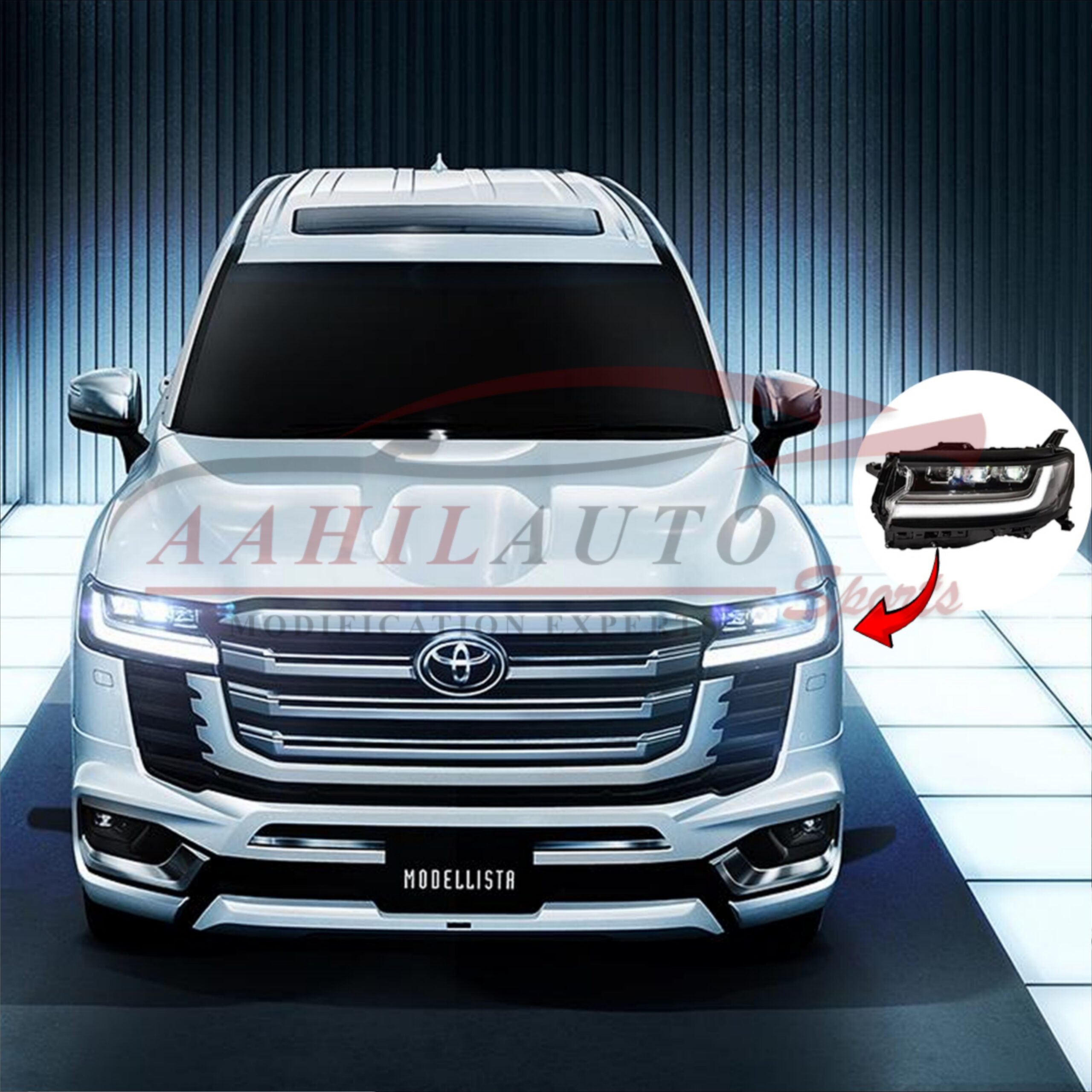 Toyota Land Cruiser LC300 OEM Head Lamps - Image 4