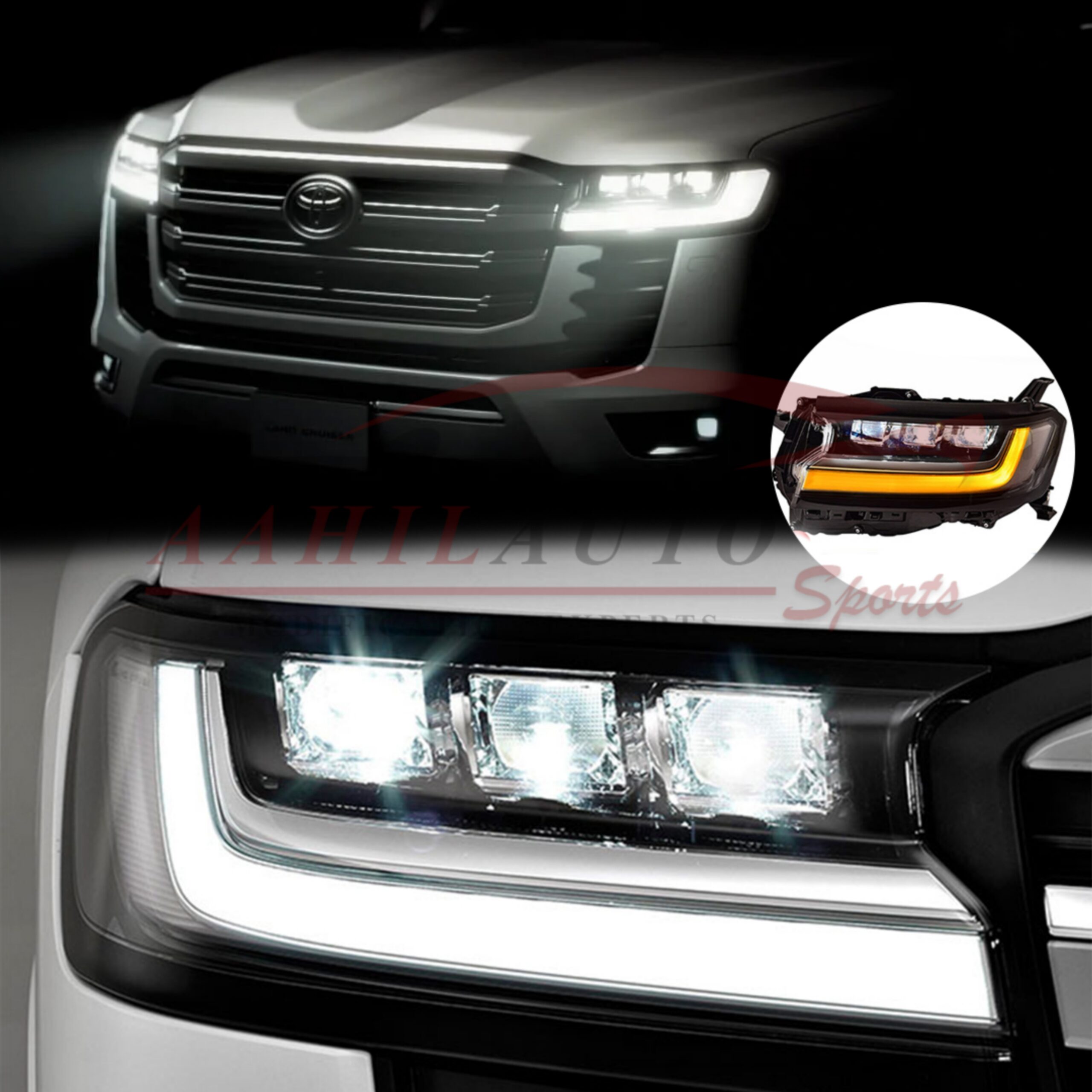 Toyota Land Cruiser LC300 OEM Head Lamps - Image 5