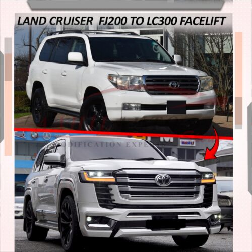 Toyota Land Cruiser FJ-200 2008-2020 Conversion into LC-300 2021-2024