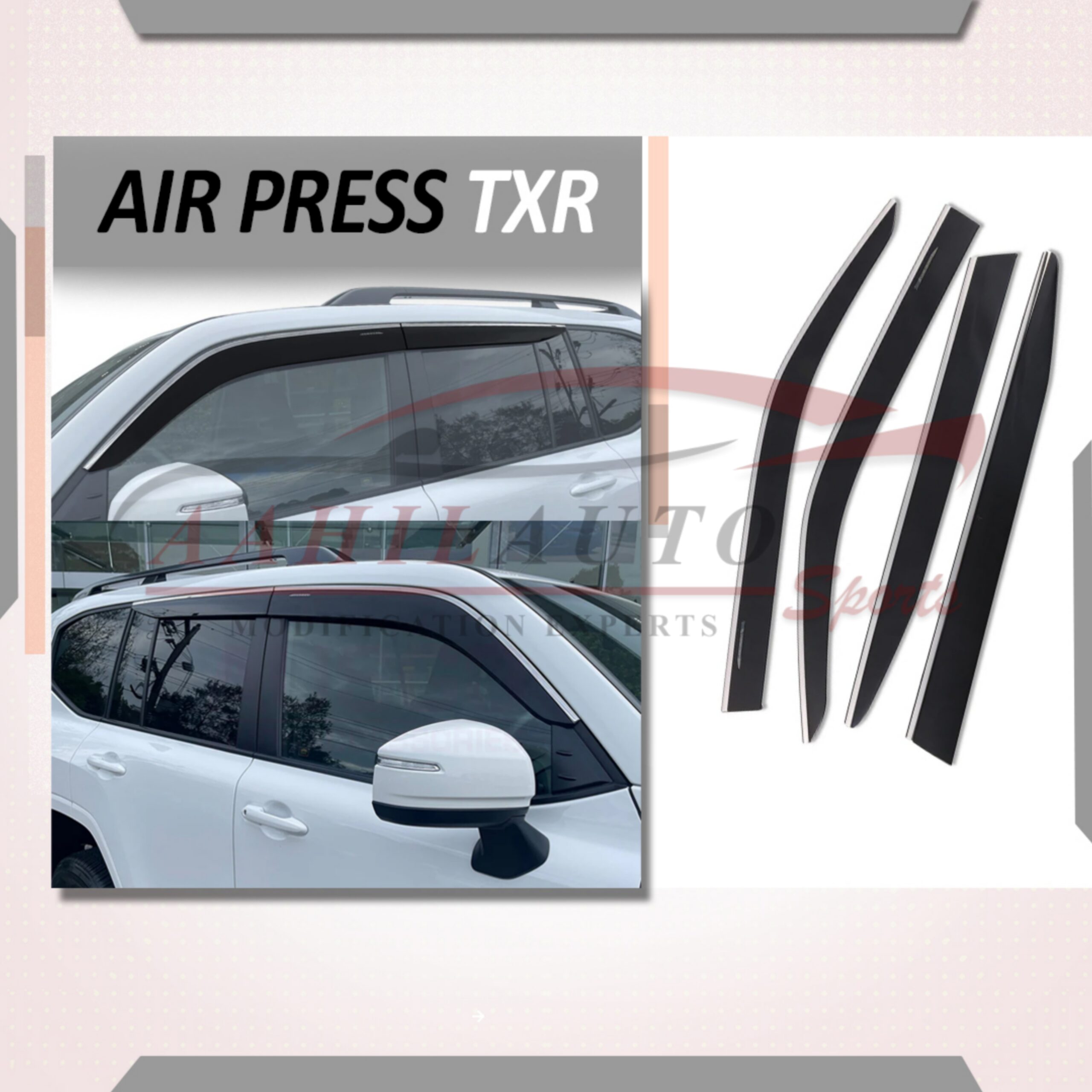 Toyota Land Cruiser LC300 Air Press Window Visors 2022-2025