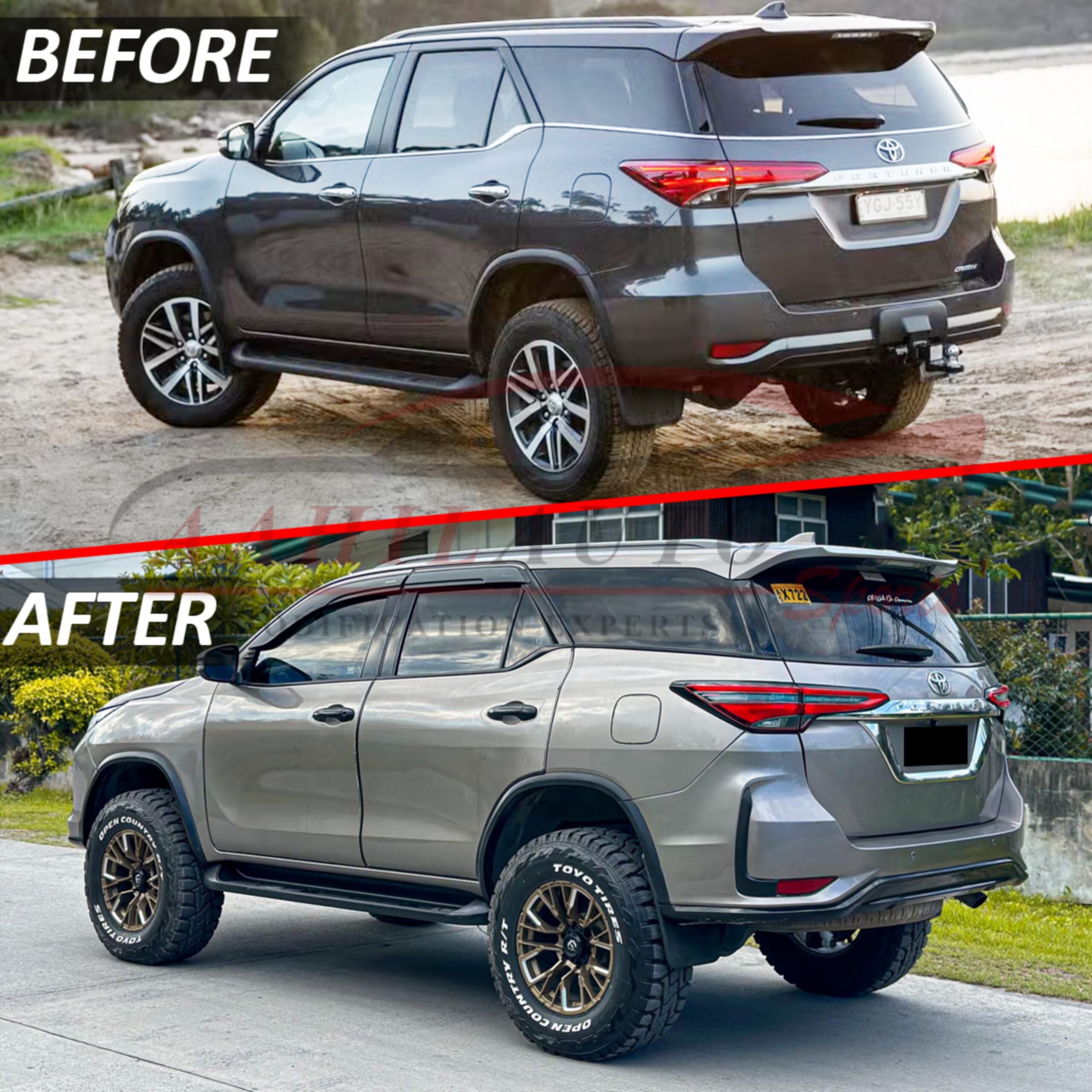 Toyota Fortuner 2017 to Fortuner Legender 2024 Conversion Kit - Image 4