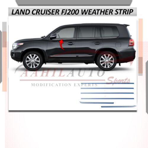 Toyota Land Cruiser FJ200 Weather Strips Chrome 2008-2020
