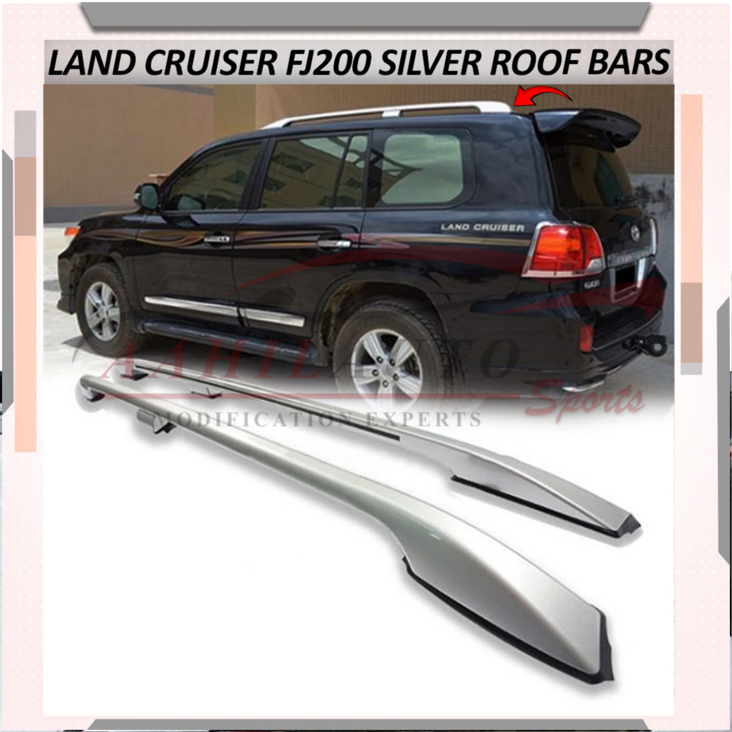 Toyota Land Cruiser Fj200 Roof Bar 2008-2021 - Image 2