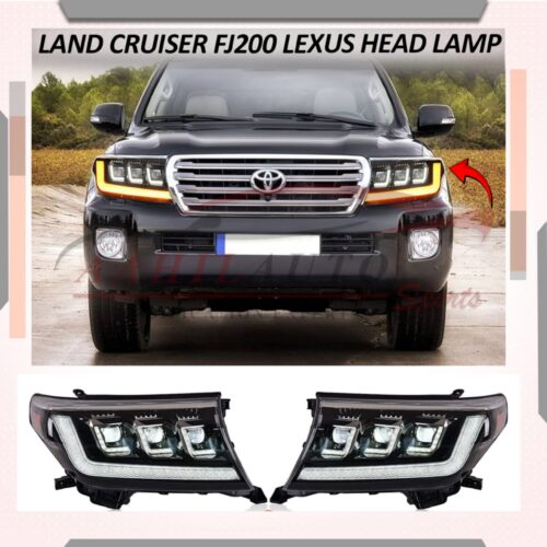 Toyota Land Cruiser FJ200 Head Light Lexus Style Model 2008-2015
