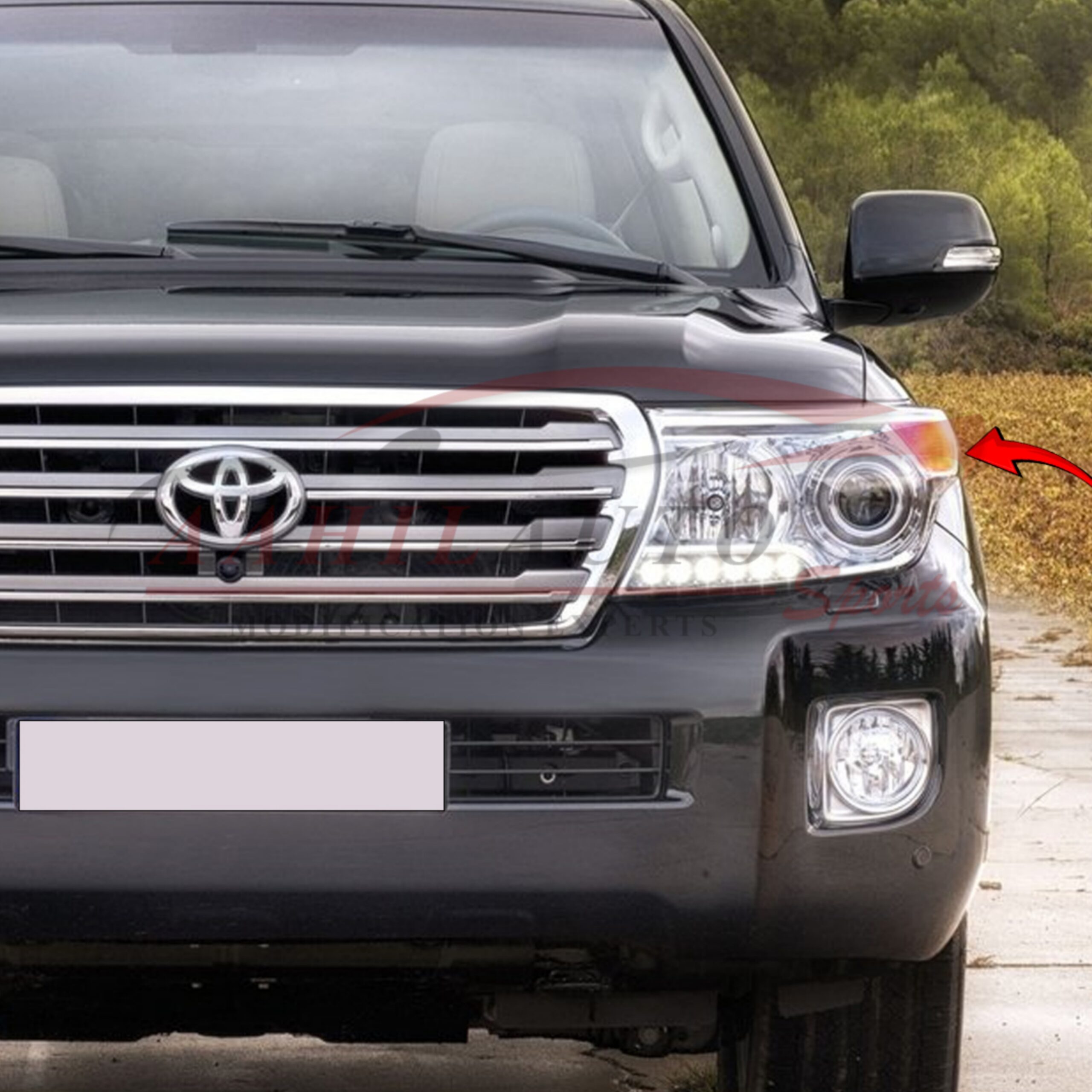 Toyota Land Cruiser FJ200 OEM Head Lamps 2016-2020 - Image 4