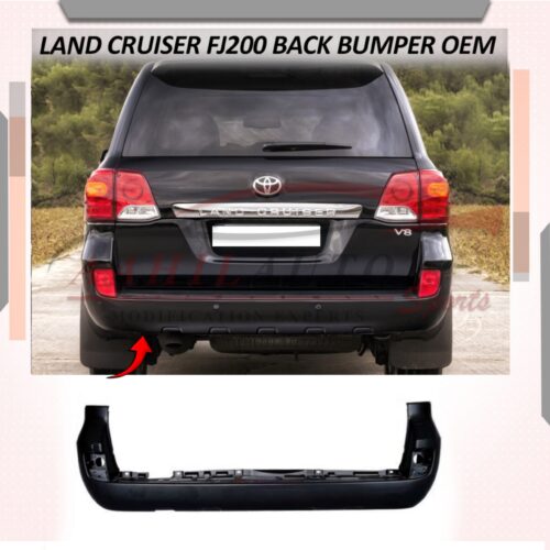 Toyota Land Cruiser FJ200 OEM Rear Bumper 2016-2021