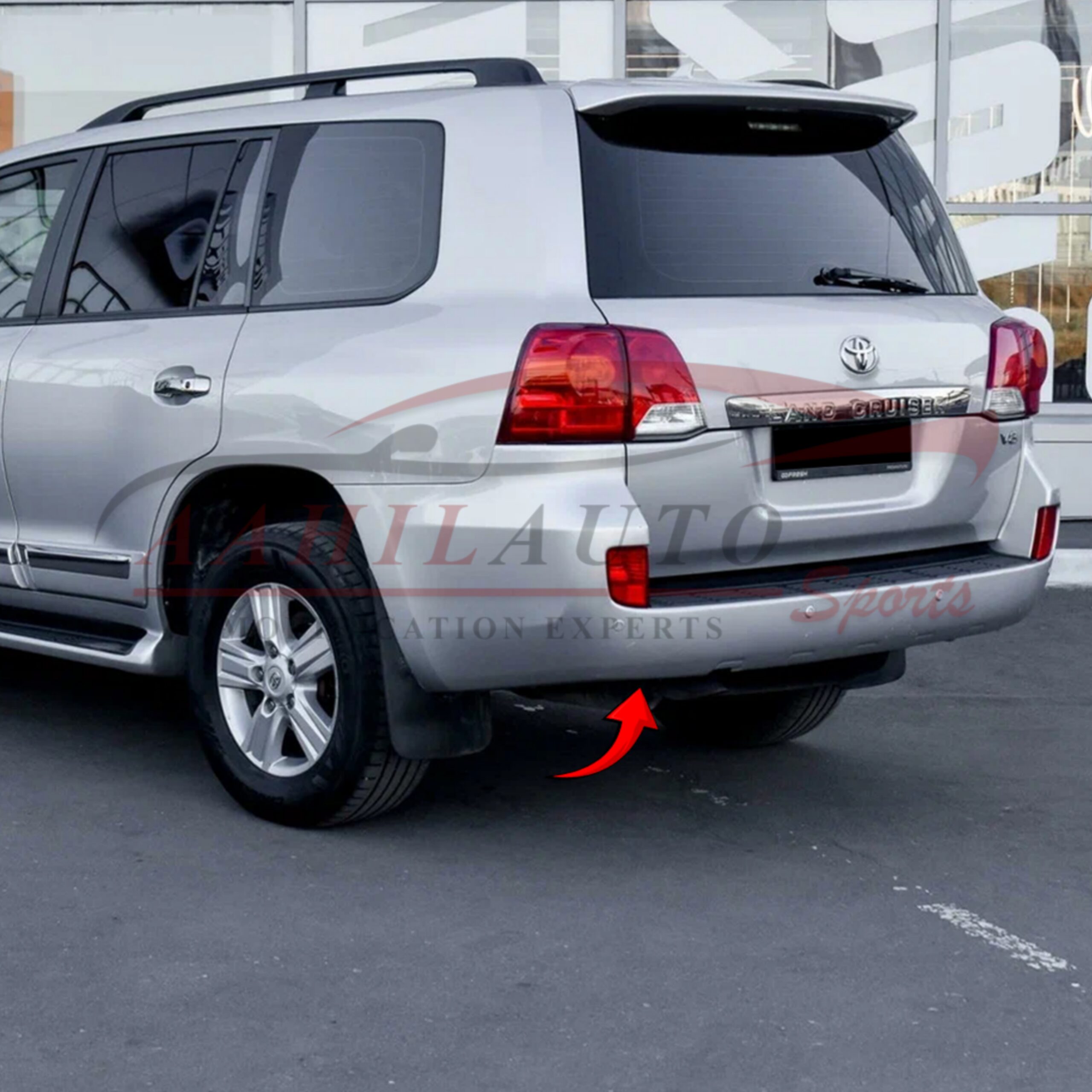 Toyota Land Cruiser FJ200 OEM Rear Bumper 2016-2021 - Image 5