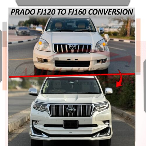 Prado FJ120 Front Conversion China (Model 2002-2008) Unpainted