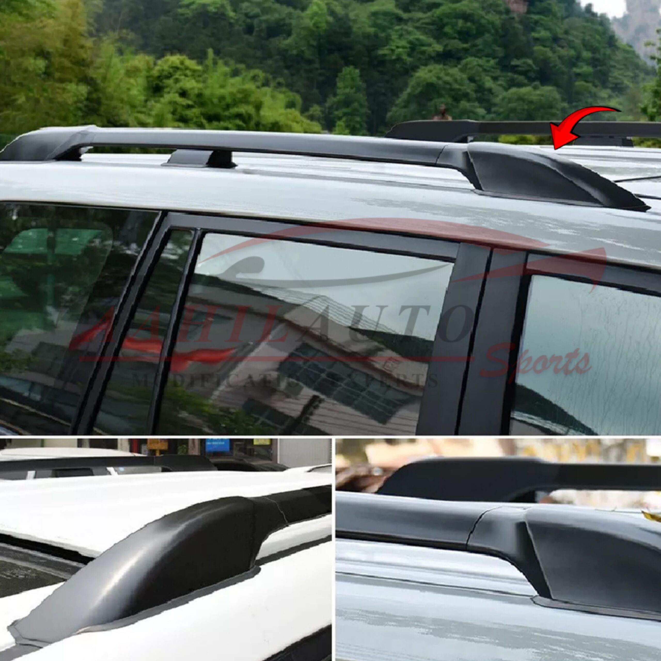 Toyota Land Cruiser Prado FJ120 Roof Bar 2002-2008 - Image 4