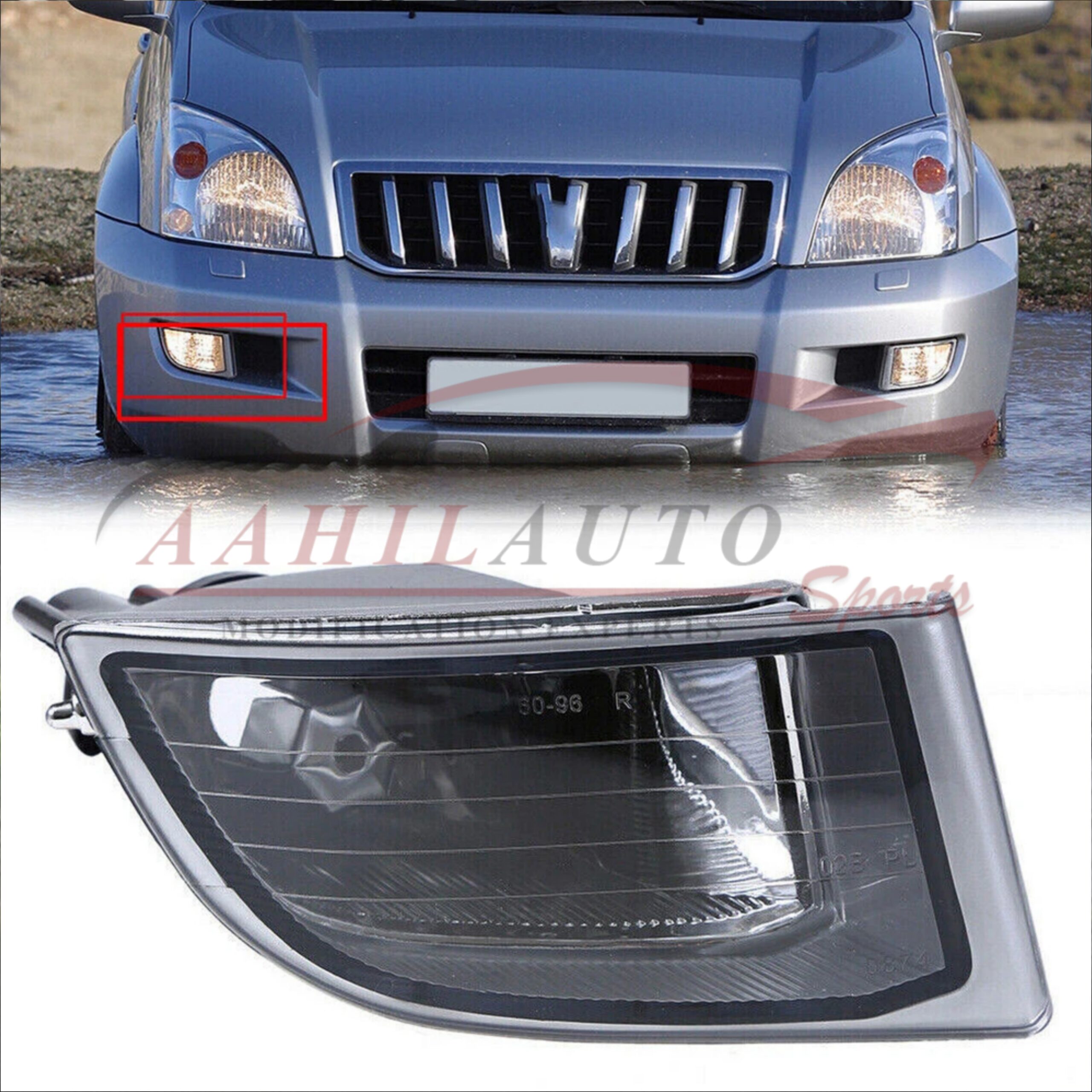 Toyota Prado FJ120 Fog Light Model 2002-2008 - Image 3