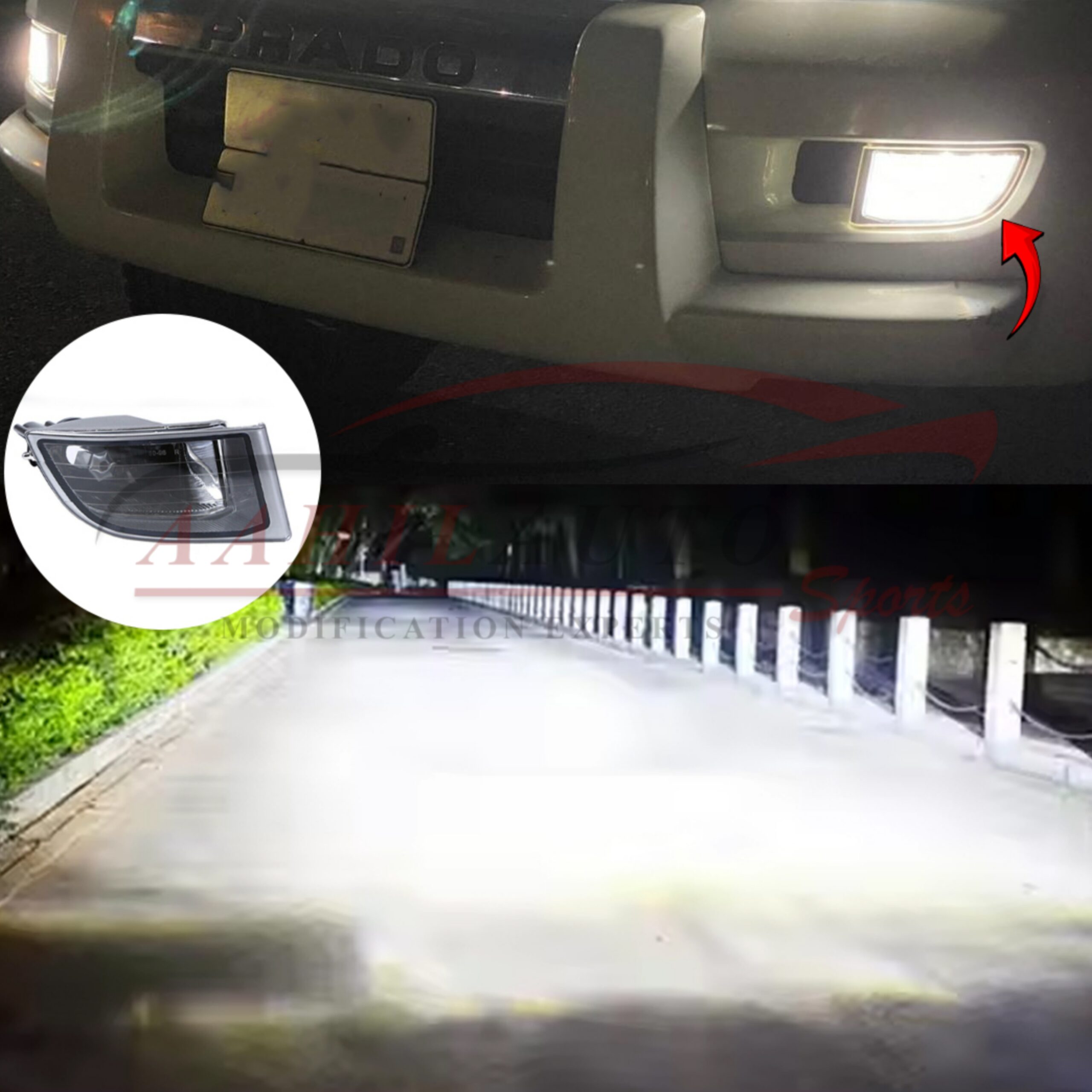 Toyota Prado FJ120 Fog Light Model 2002-2008 - Image 5