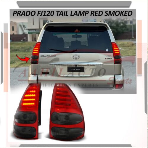Toyota Prado FJ120 Back Light Red Smoke V2 Model 2002-2008 (Taiwan)