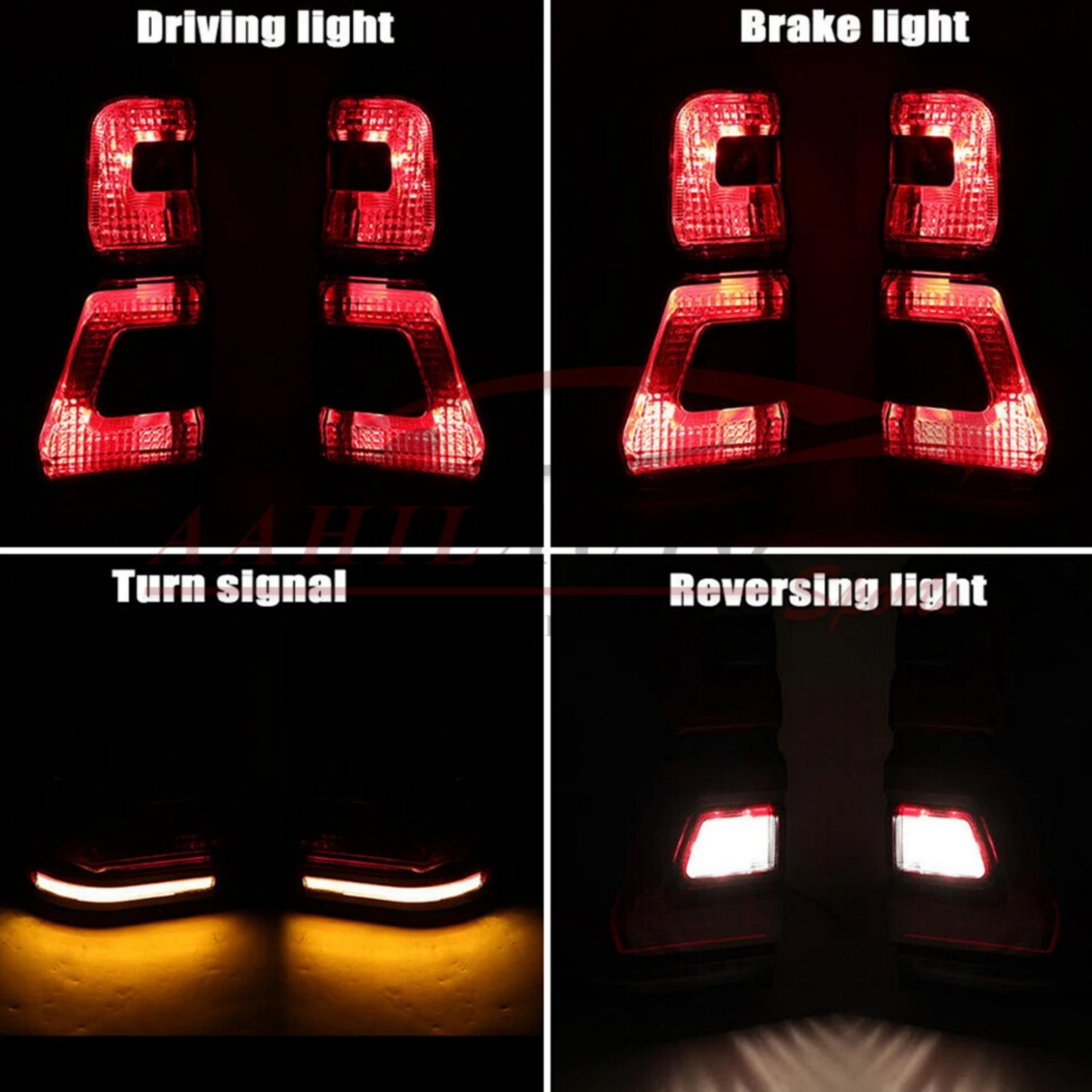 Toyota Prado FJ120 Back Light FJ160 Style Model 2002-2008 - Image 4