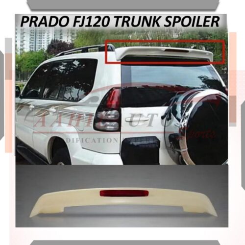 Toyota Prado Fj120 Wing / Roof Spoiler With LED For 2002 – 2009