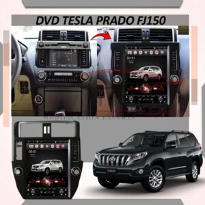 Toyota Prado FJ150 Android Panel Tesla 2009-2017