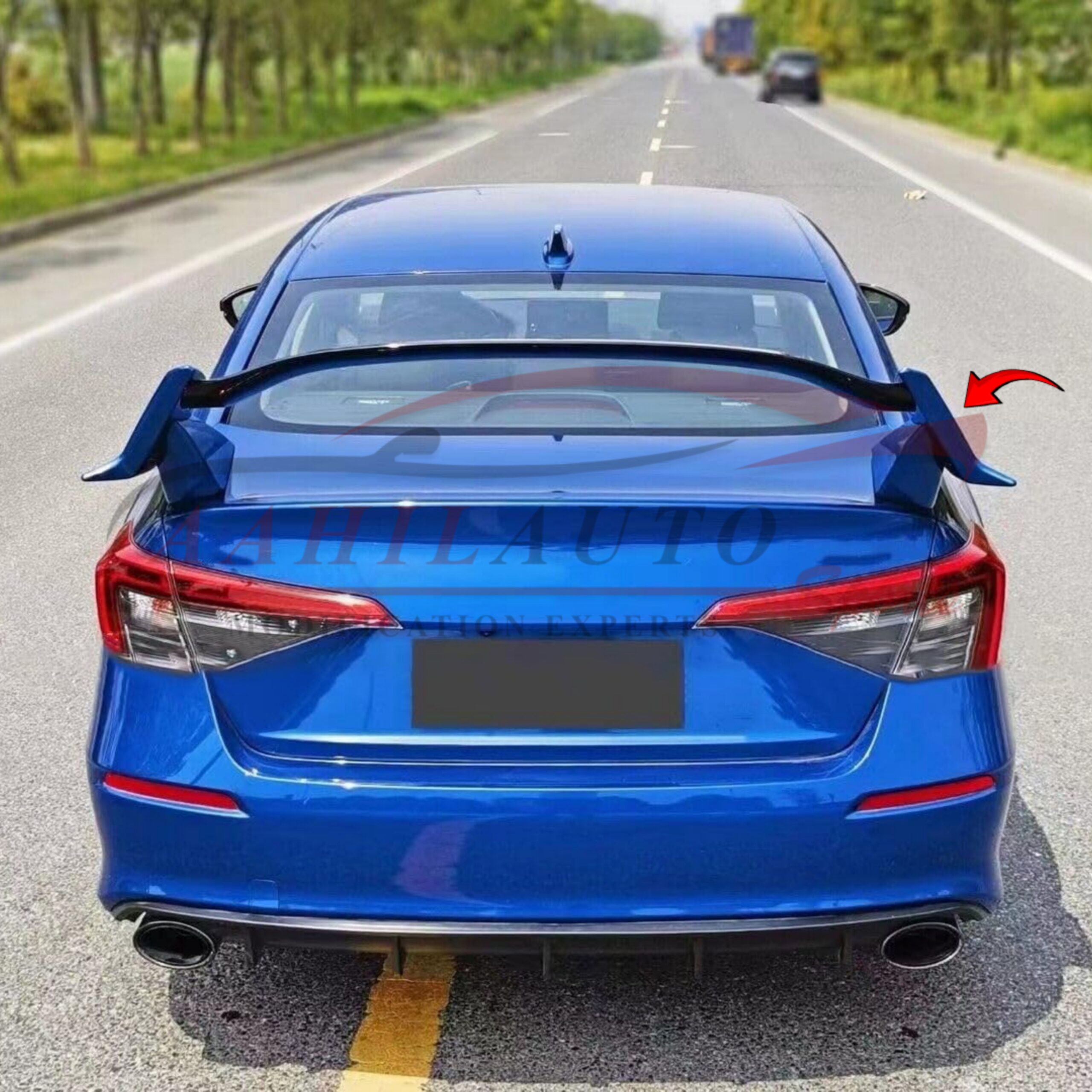 Honda Civic Type R Trunk Spoiler 2022-2024 - Image 4