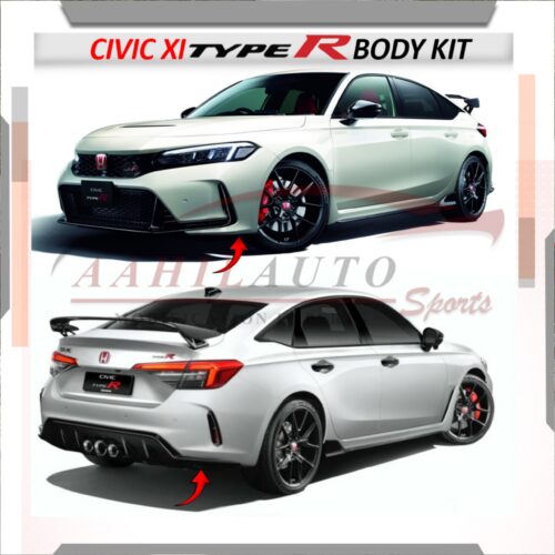 Honda Civic Rear Bumper Reflectors for Type R Body Kit 2022-2024