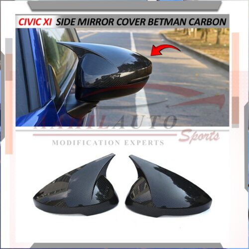 Honda Civic Side Mirror Covers Batman Style 2022-2023