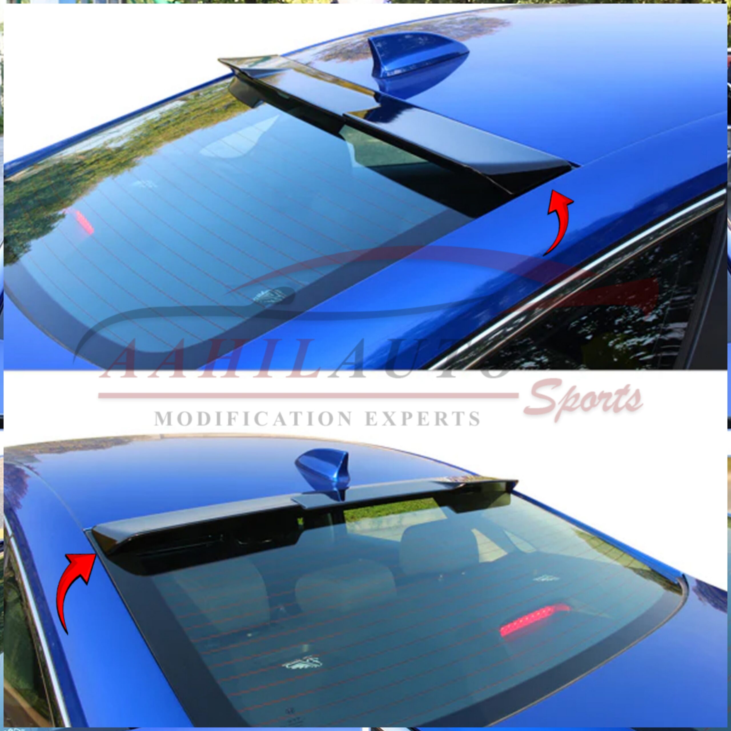 Honda Civic Rear Roof Spoiler - Model 2022-2023 - Image 3
