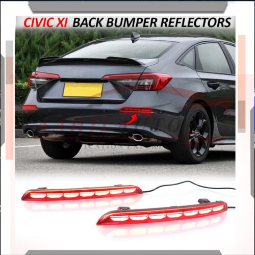 Honda Civic Rear Bumper Reflector 2022-2025