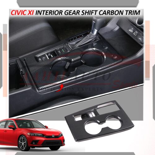 11th Gen Honda Civic Gear Box Trim Carbon