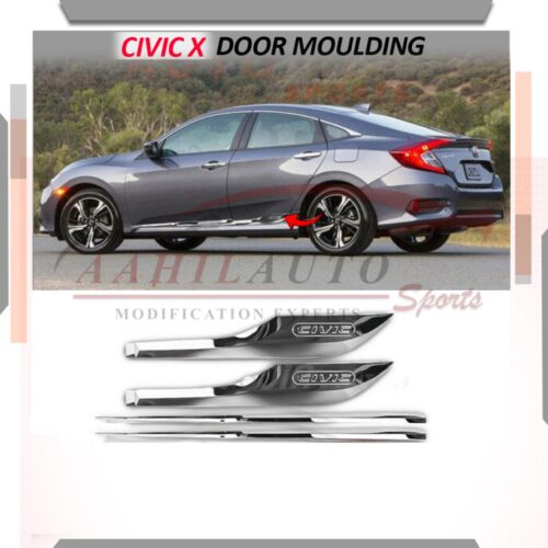 Honda Civic X Carbon Fiber Door Molding 2016-2020