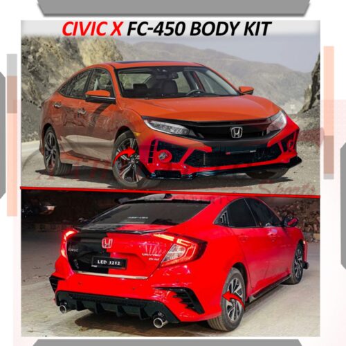 Honda Civic X Body Kit FC 450 Version V3 Model 2016-2021