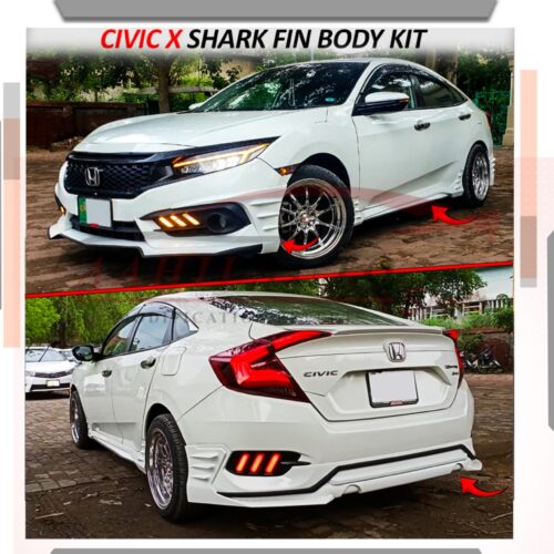 Honda Civic Shark Fin Style Body Kit 2016-2021