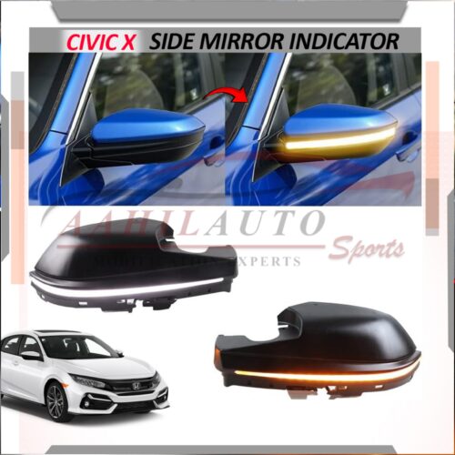 Civic X LED Side Mirror DRL Covers V2 2016 – 2021