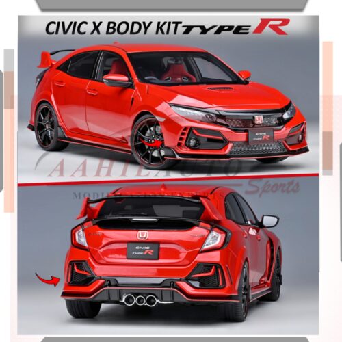 Honda Civic X Type R V2 Body Kit Facelift Conversion | Version 2 Type R Bodykit 2016 – 2021