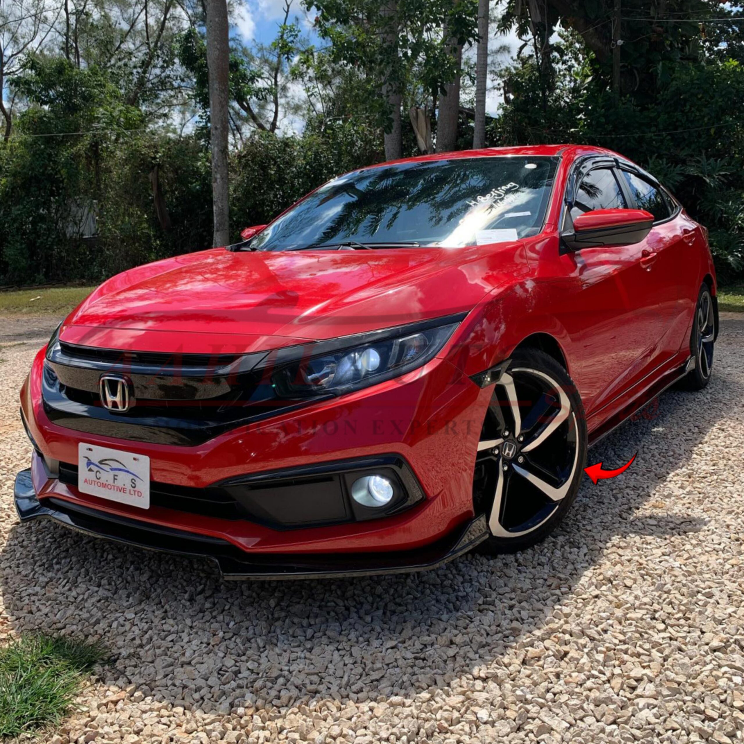 Civic X 18 Inch Rims Accord Style Wheels - Image 5