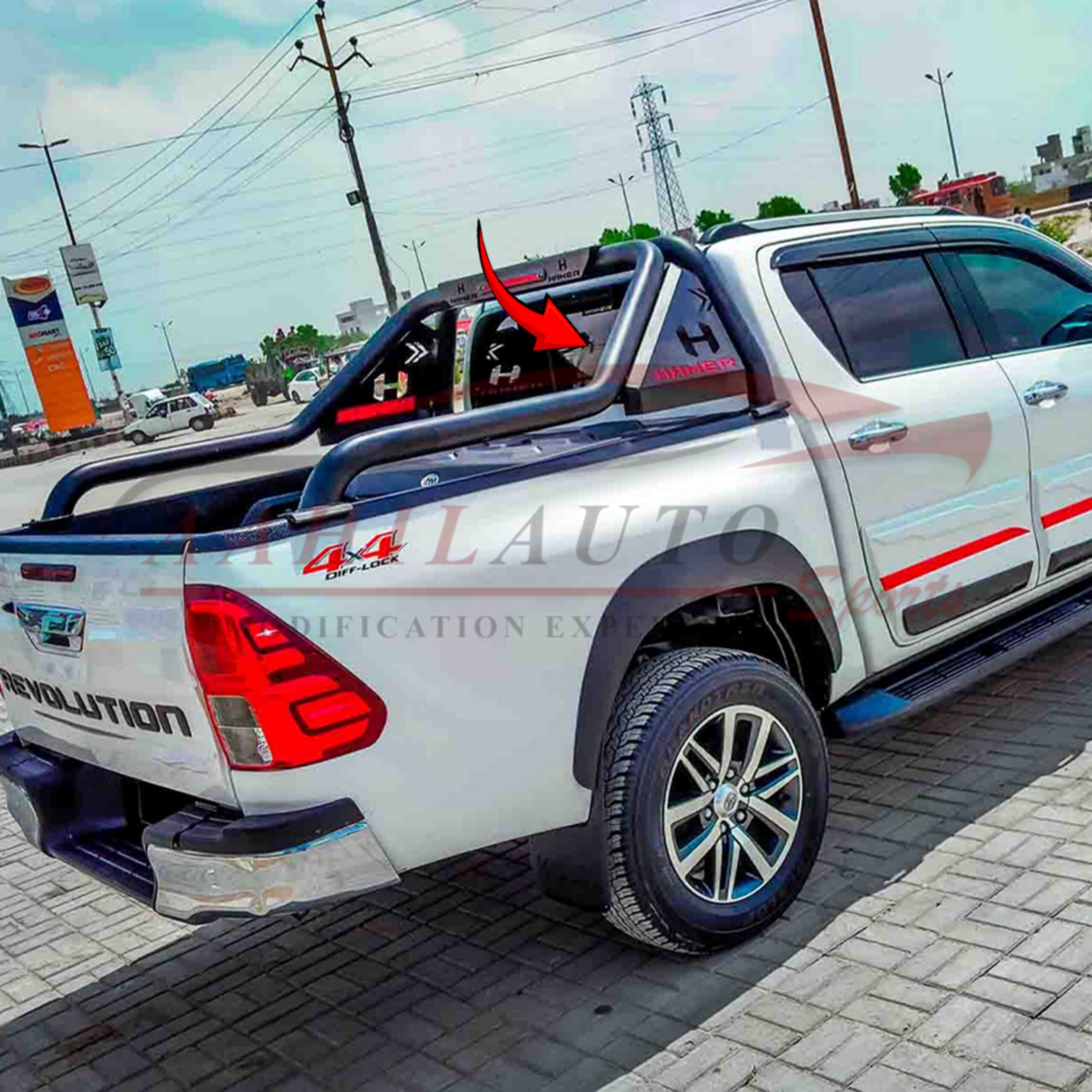 New Toyota Hilux Revo Anti Roll Bar Double Pipe Hamer 2016-2022 - Image 3