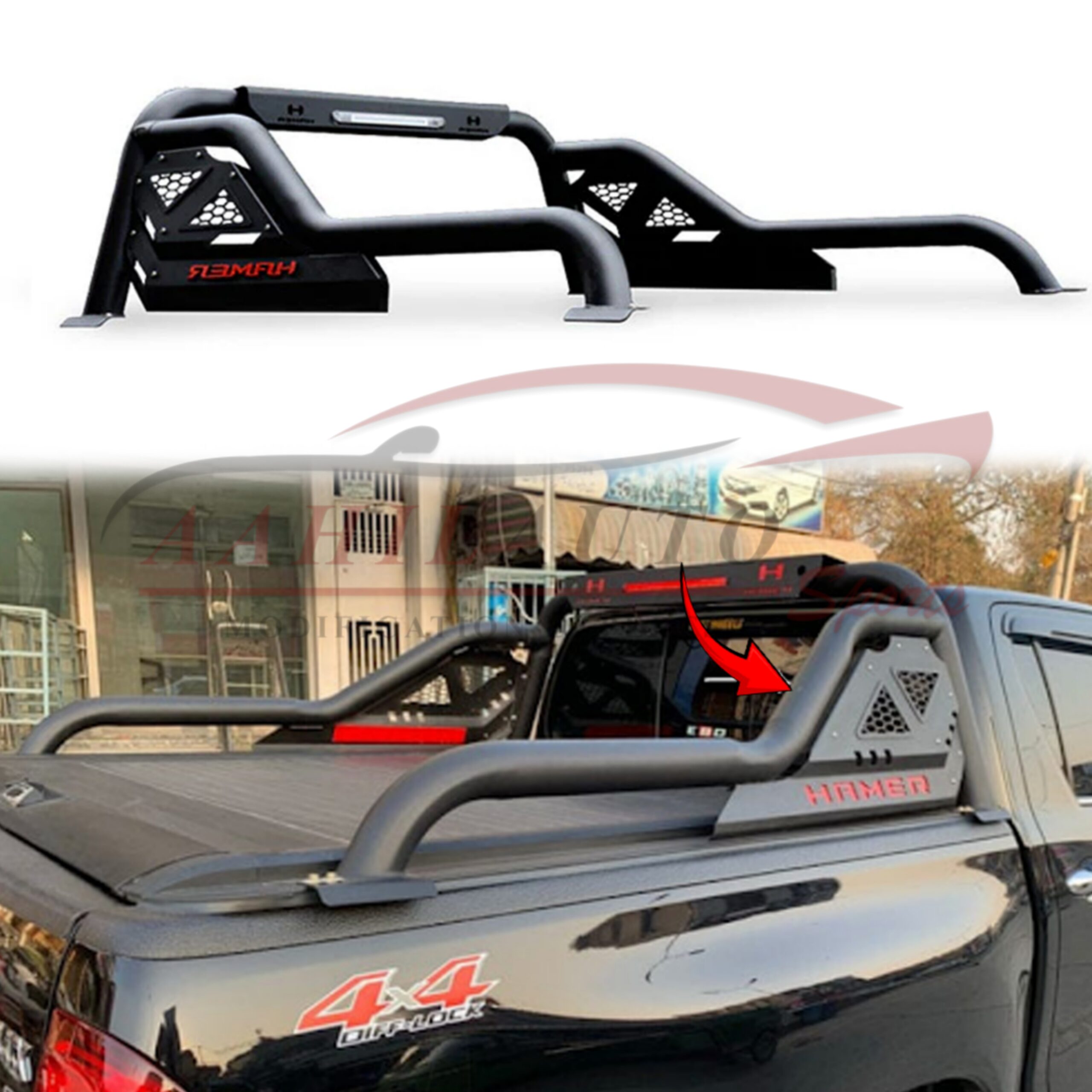 New Toyota Hilux Revo Anti Roll Bar Double Pipe Hamer 2016-2022 - Image 4