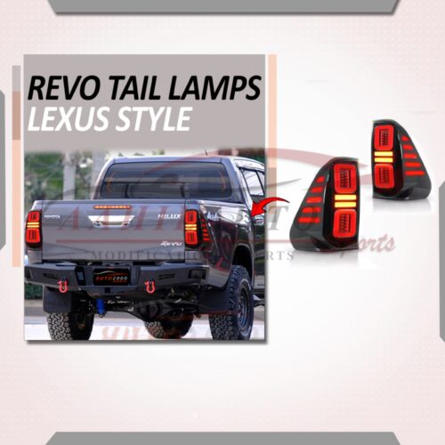 Toyota Hilux Revo Tail Lamps Rear Lamps Lexus Design 2016-2023