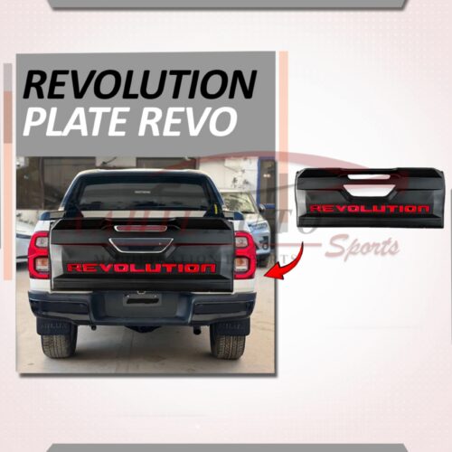 Toyota Hilux Revo Rear Revolution Plate 2016-2020