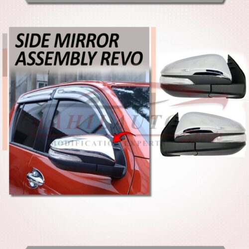 Toyota Hilux Revo/Rocco Side Mirror – Manual 5 Wire Version