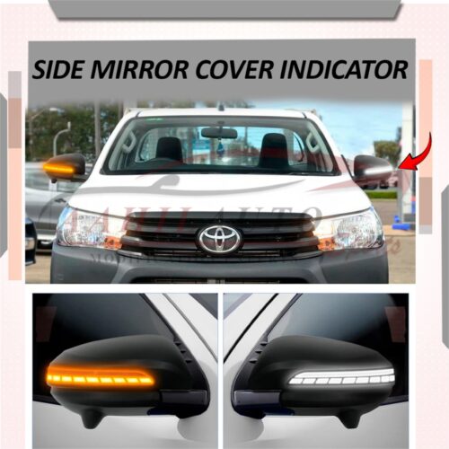 Toyota Hilux Revo Smoke Mirror Indicators 2016-2022