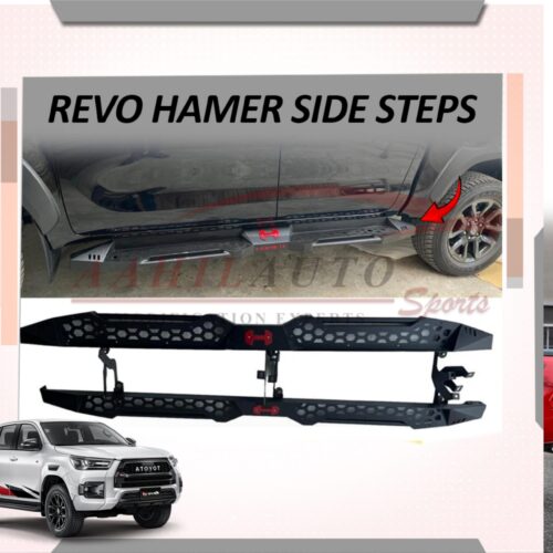 Toyota Hilux Revo/Rocco Hamer Side Steps
