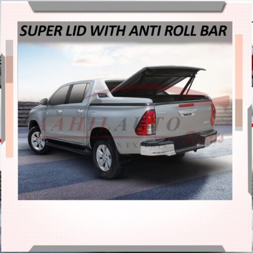 Top Quality Trifold Shutter Lid With Anti Roll Bar For Hilux Vigo Revo Rocco