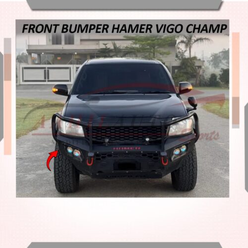 Toyota Hilux Vigo Champ Front Bumper Hamer V2 (F9) with Dual Fog Lamps 2012-2016