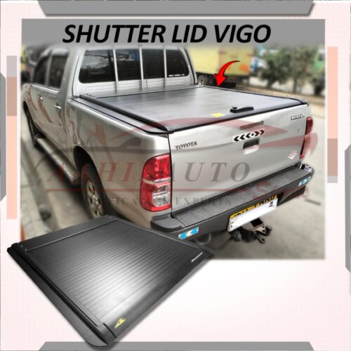 Top Quality Trifold Shutter Lid With Anti Roll Bar For Hilux Vigo Revo Rocco