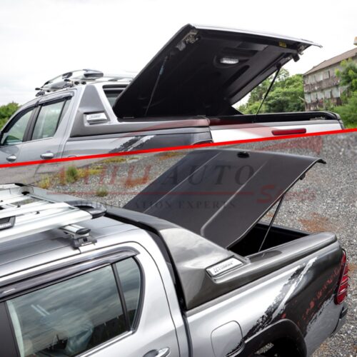 Top Quality Trifold Shutter Lid With Anti Roll Bar For Hilux Vigo Revo Rocco